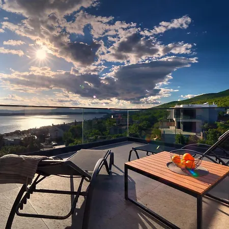 Luxurious Sea-view 3br With Private Pool-villa Quadris-crikvenica * Crikvenica