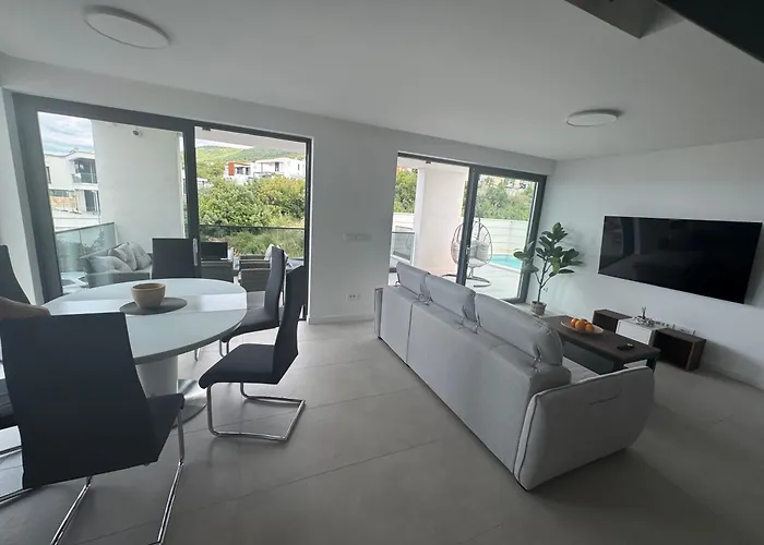 Appartement Luxurious Sea-view 3br With Private Pool-villa Quadris-crikvenica