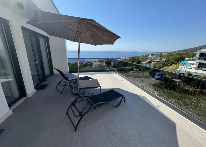 Luxurious Sea-view 3br With Private Pool-villa Quadris-crikvenica * Crikvenica